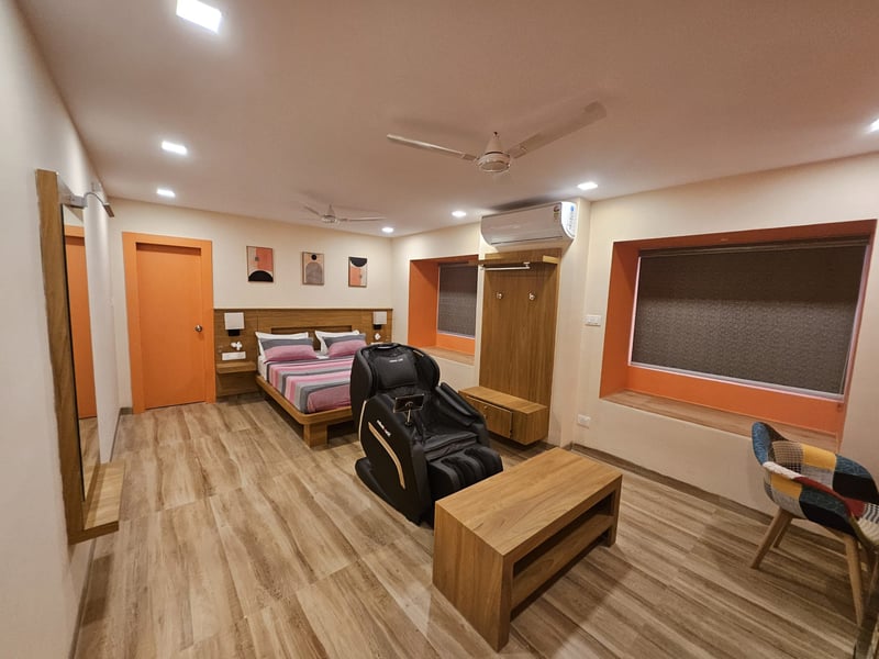 Massage Suite — Massage chair at Coral Hotel Vizag, gallery view 1
