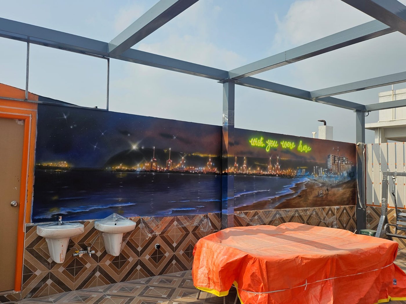 Rooftop Disco party space