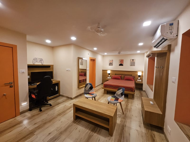 Gaming Suite — Gaming setup at Coral Hotel Vizag, gallery view 1