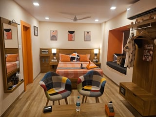 Home Theatre Suite — Private Home Theatre at Coral Hotel Vizag, gallery view 1