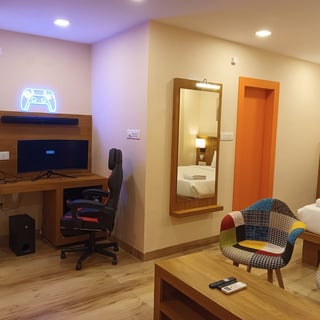Gaming Suite — Gaming setup at Coral Hotel Vizag, gallery view 2