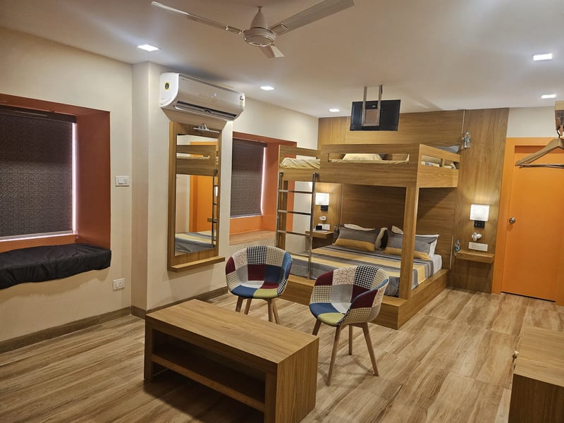Bunk Bed Suite — Bunk beds at Coral Hotel Vizag, gallery view 1