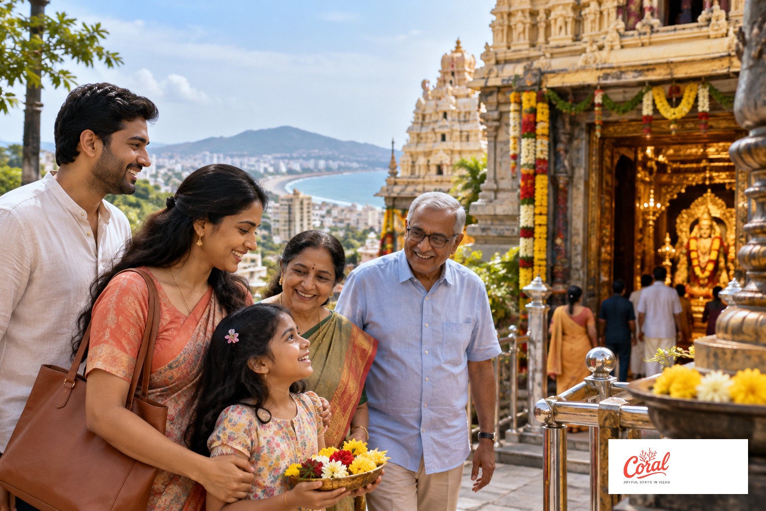 Vizag dussehra family trip with kanaka maha lakshmi temple visit