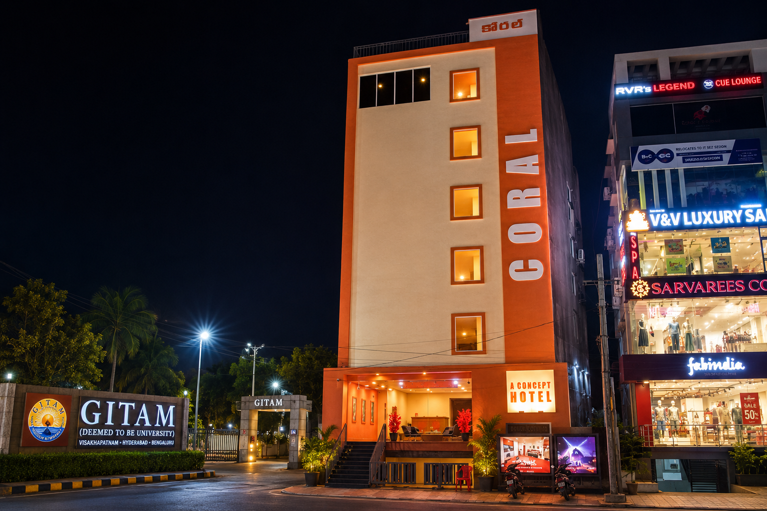 Coral Hotel near GITAM University